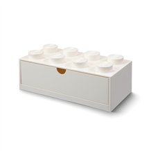 LEGO Desk Drawer 8 - Branco