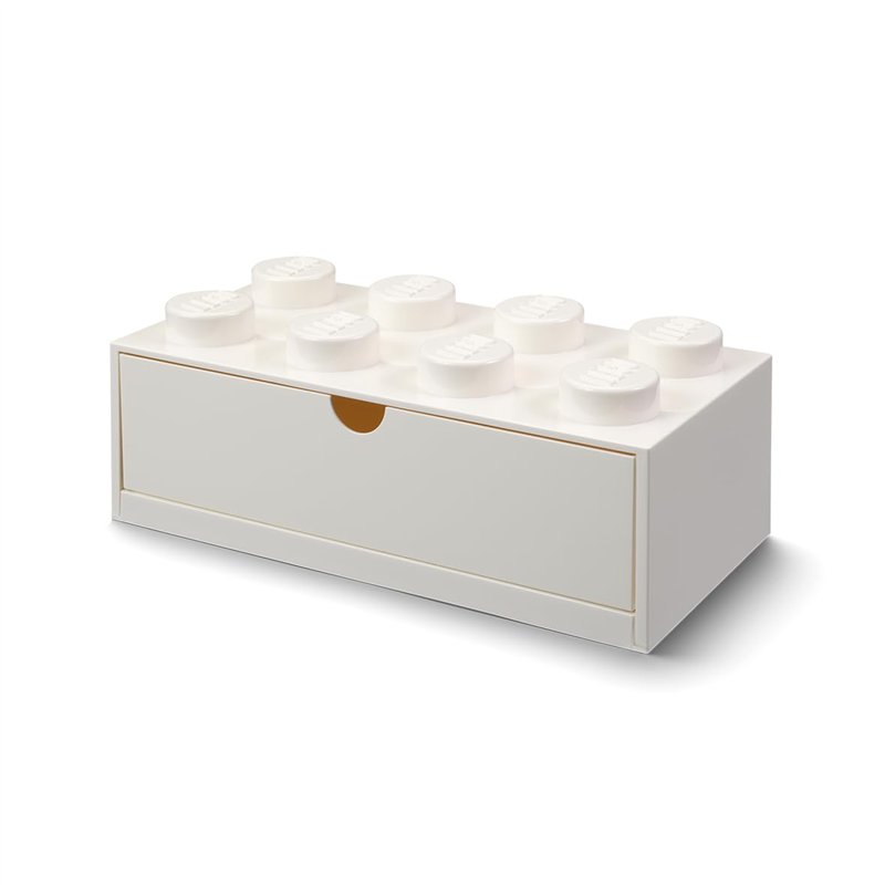 LEGO Desk Drawer 8 - Branco