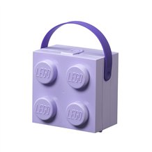 LEGO Box W. Handle - Lavanda