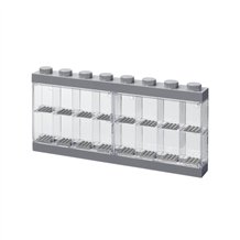 LEGO Minifigure Display Case 16 - Cinzento