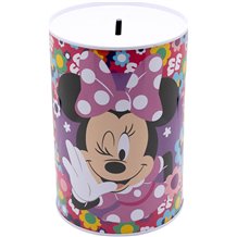 Mealheiro Infantil Metálico - Minnie Flowers