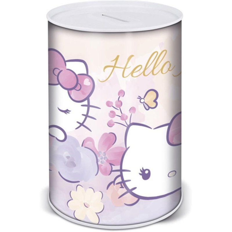 Mealheiro Infantil Metálico - Hello Kitty