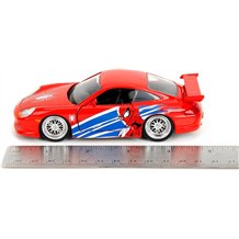 Jada Toys - Porsche 911 GT3 RS Spider-Man Car (13.5cm)