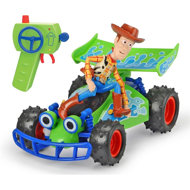 Jada Toys - Disney's Cars Toy Story Woody With Turbo Buggy (Radio Control Car)