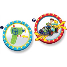 Jada Toys - Disney's Cars Toy Story Woody With Turbo Buggy (Radio Control Car)