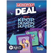 Jogo de Tabuleiro Monopoly Deal: KPop Demon Hunters