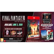 Final Fantasy VII: Rebirth - Day One Edition Nintendo Switch 2 (with Limited Magic: The Gathering Promo Card)