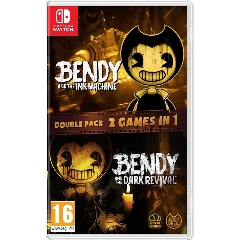 Bendy Double Pack: Bendy and the Ink Machine + Bendy and the Dark Revival Nintendo Switch