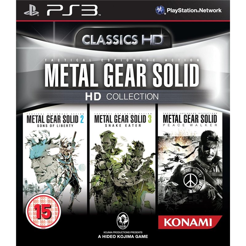Metal Gear Solid: HD Collection [USADO] PS3