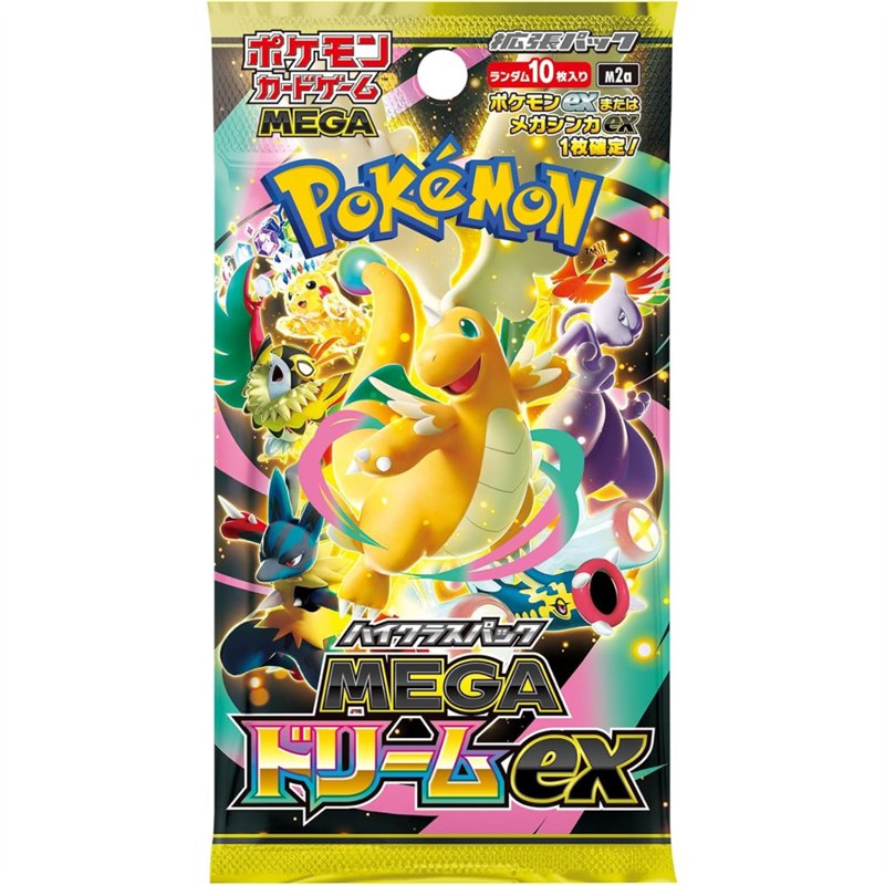 Cartas Pokémon TCG - Mega Dream ex Booster (JP)