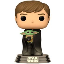Figura Funko Pop! Star Wars – Luke Skywalker With Grogu (482)