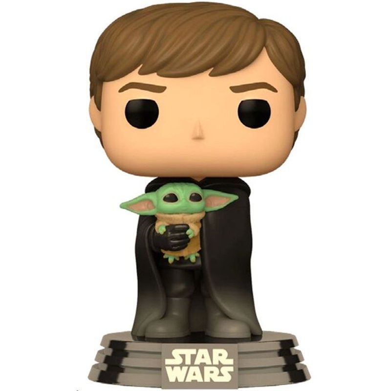 Figura Funko Pop! Star Wars – Luke Skywalker With Grogu (482)