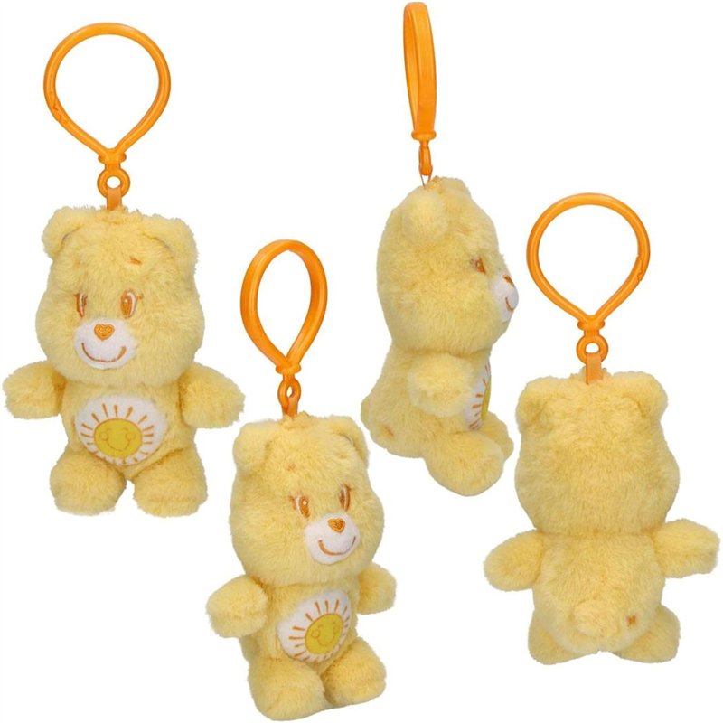 Porta-Chaves em Peluche Care Bears Amarelo