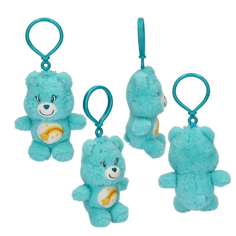 Porta-Chaves em Peluche Care Bears Azul Turquesa