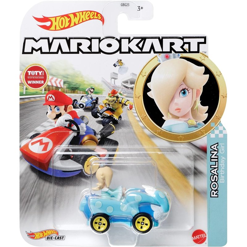 Hot Wheels: Mario Kart - Rosalina (Birthday Girl)