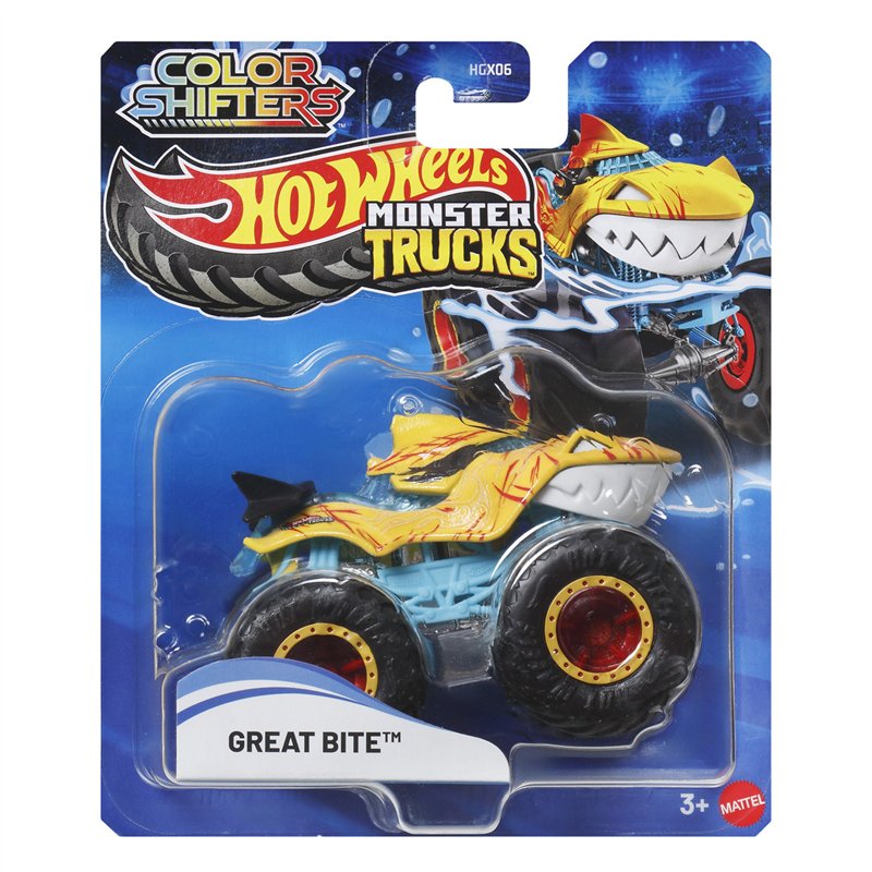 Hot Wheels: Monster Trucks Colour Shiffter - Great Bite