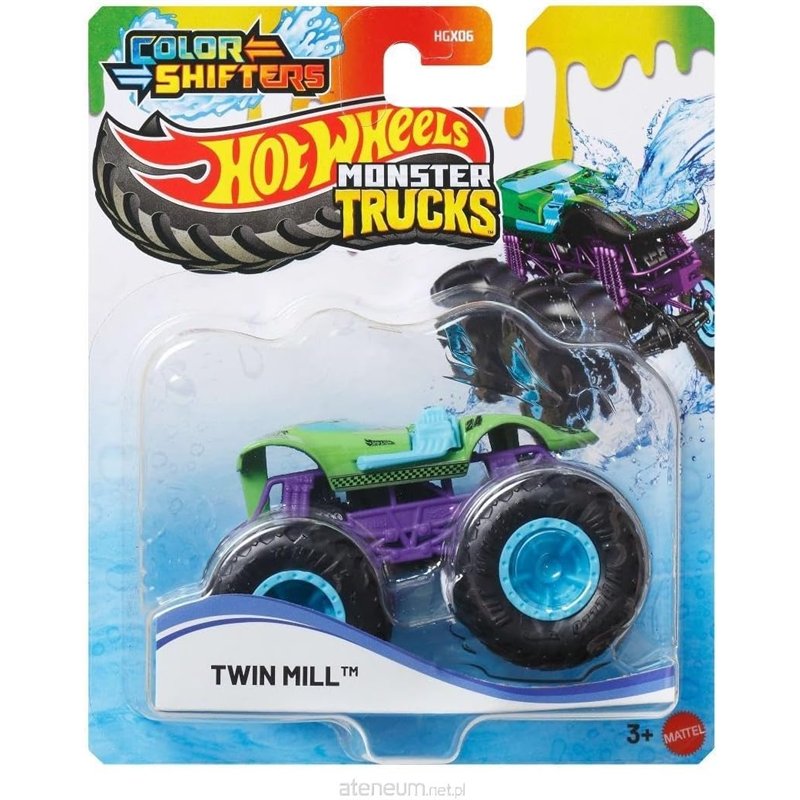 Hot Wheels: Monster Trucks Colour Shiffter - Twin Mill
