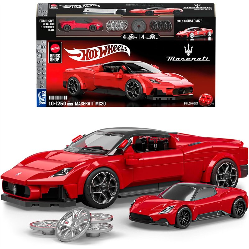 Hot Wheels: Speed Series Building Set - Maserati MC20