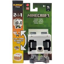 Figura Mattel Flippin' Figs - Minecraft: Panda + Cake