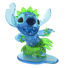 Puzzle 3D Crystal Gallery Disney - Stitch Hula (35 Peças)