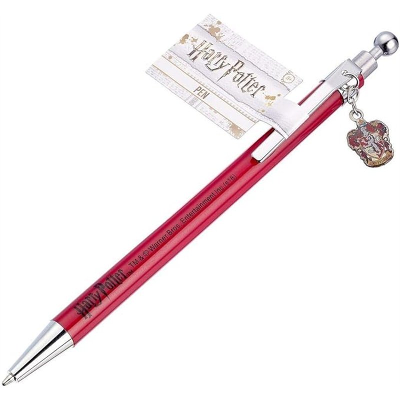 Caneta - Harry Potter: Brasão Gryffindor