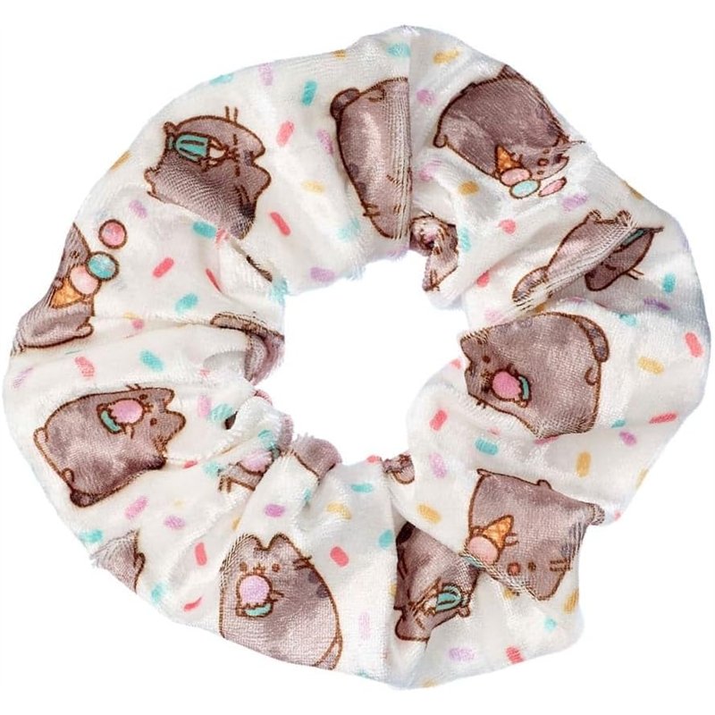 Scrunchie - Pusheen: Gelado Branco