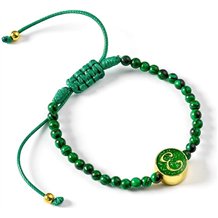 Pulseira de Amizade - Wicked: Elphaba Verde Malachite