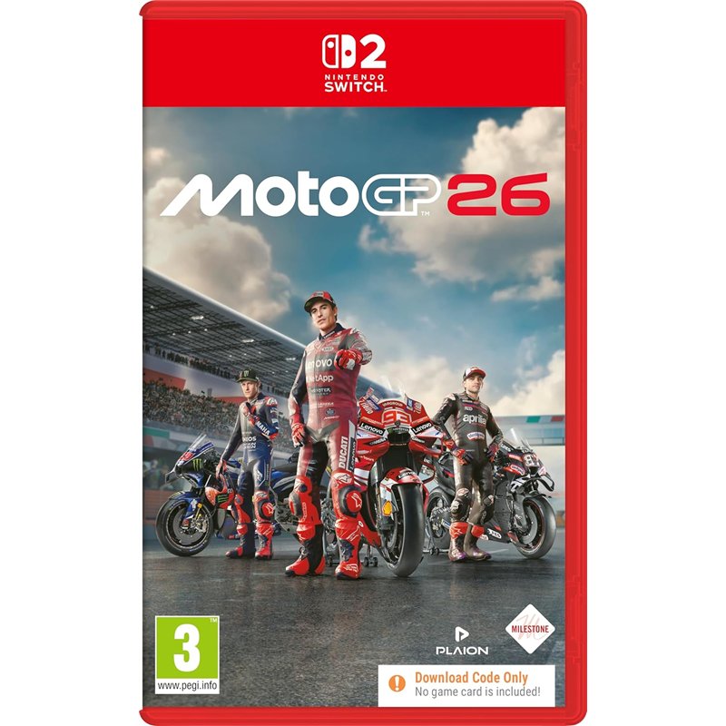 MotoGP 26 Nintendo Switch 2 (Código na Caixa)