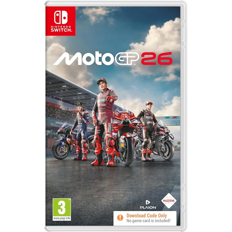 MotoGP 26 Nintendo Switch (Código na Caixa)