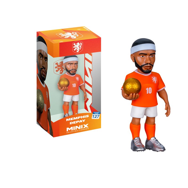Figura Minix Football Stars World Cup 7cm: Netherlands - Depay 127