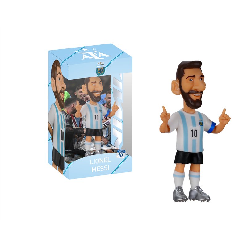 Figura Minix Football Stars World Cup 7cm: Argentina - Messi 10