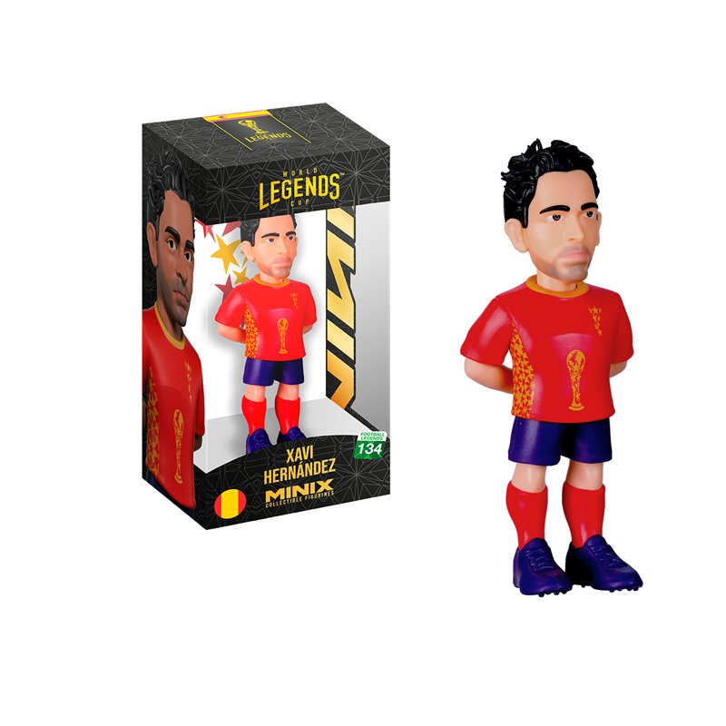 Figura Minix Football Legends World Cup: Spain - Xavi 134