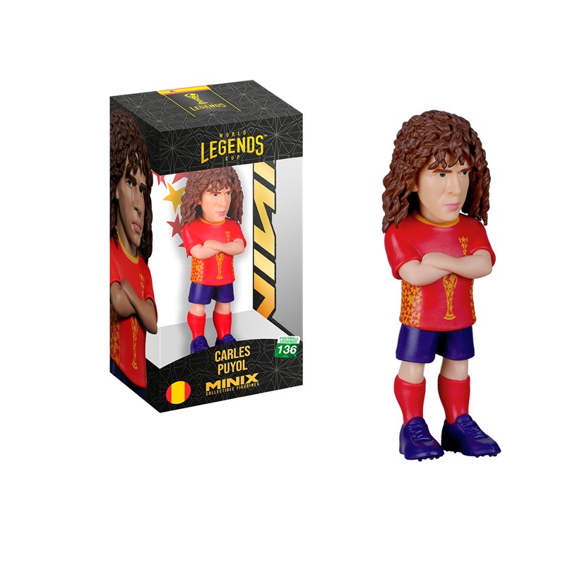 Figura Minix Football Legends World Cup: Spain - Puyol 136