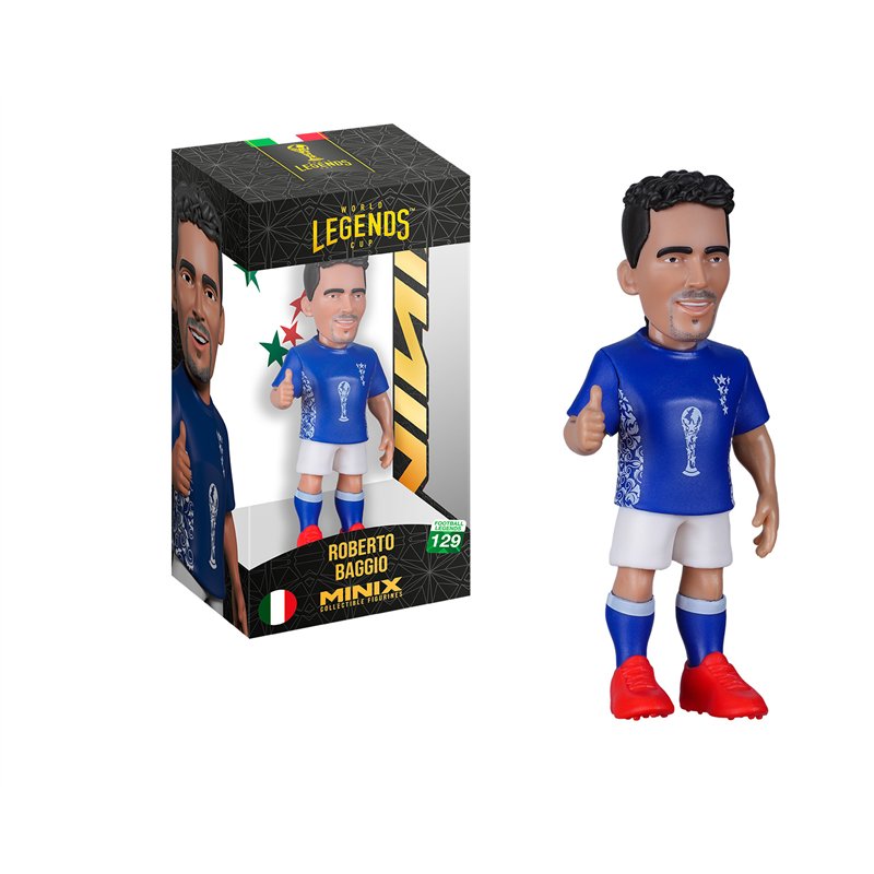 Figura Minix Football Legends World Cup: Italy - Baggio 129