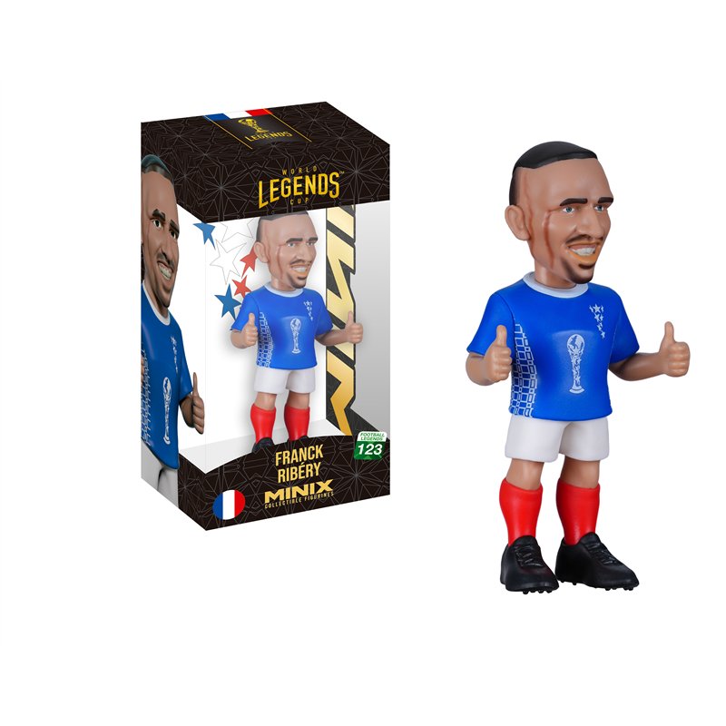 Figura Minix Football Legends World Cup: France - Ribery 123