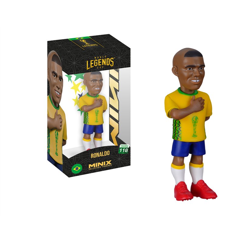 Figura Minix Football Legends World Cup: Brazil - Ronaldo 118