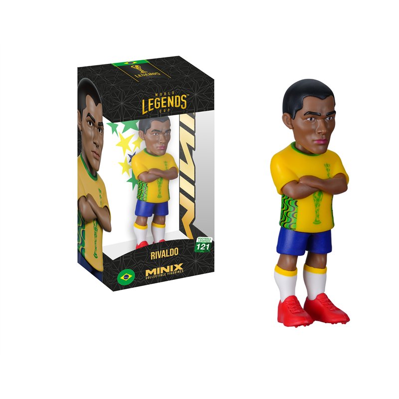 Figura Minix Football Legends World Cup: Brazil - Rivaldo 121