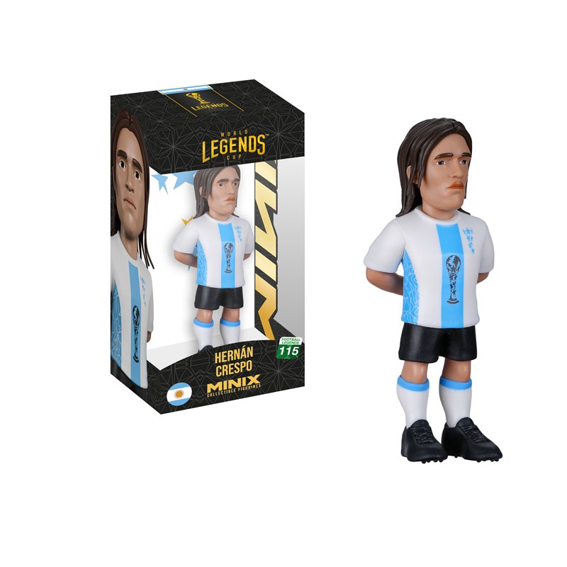Figura Minix Football Legends World Cup: Argentina - Crespo 115