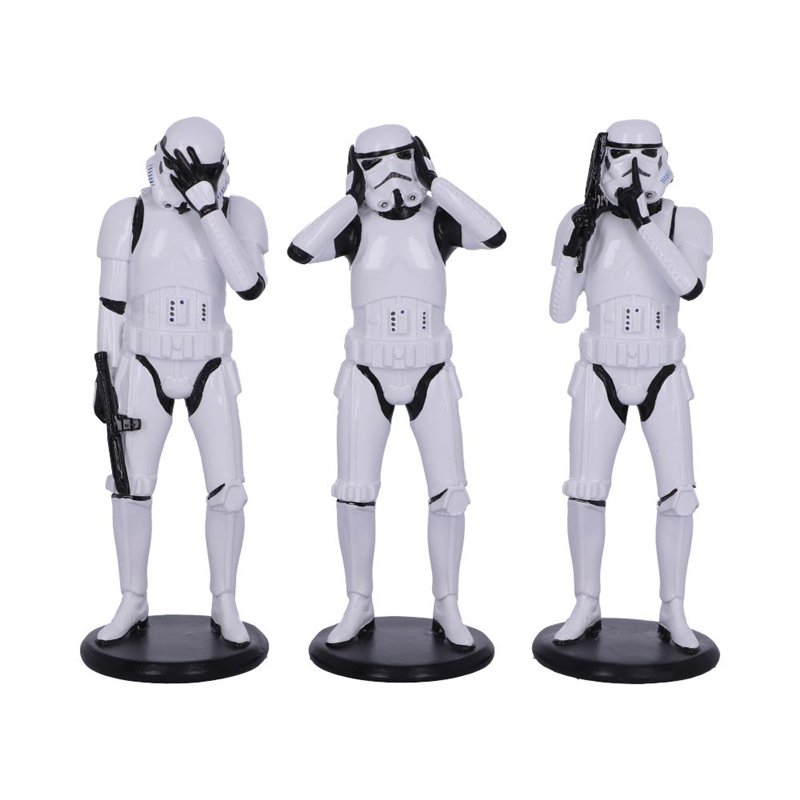 Figura Nemesis Now - Stormtrooper Three Wise 14CM