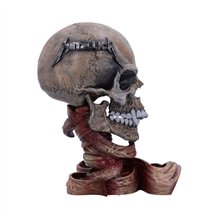 Figura Nemesis Now - Metallica Pushead Caveira 23.5CM