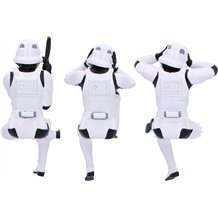 Figura Nemesis Now - Stormtrooper Three Wise Sentados 11CM