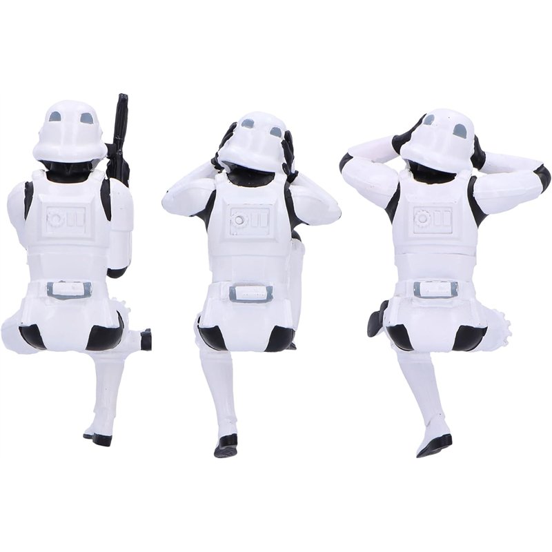 Figura Nemesis Now - Stormtrooper Three Wise Sentados 11CM