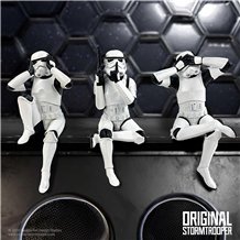 Figura Nemesis Now - Stormtrooper Three Wise Sentados 11CM