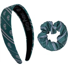 Bandelete para Cabelo Cinereplicas - Harry Potter: Slytherin Scrunchy