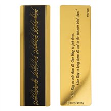 Marcador de Livro Metálico Cinereplicas - Lord of the Rings: One Ring