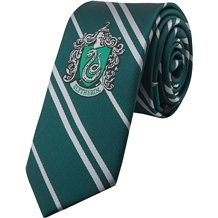 Gravata Cinereplicas - Harry Potter: Kids Slytherin Woven Logo