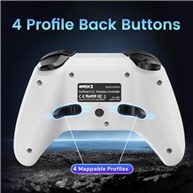 Comando Nintendo Switch - Armor3 NuRival Wireless Hall Effect (White)