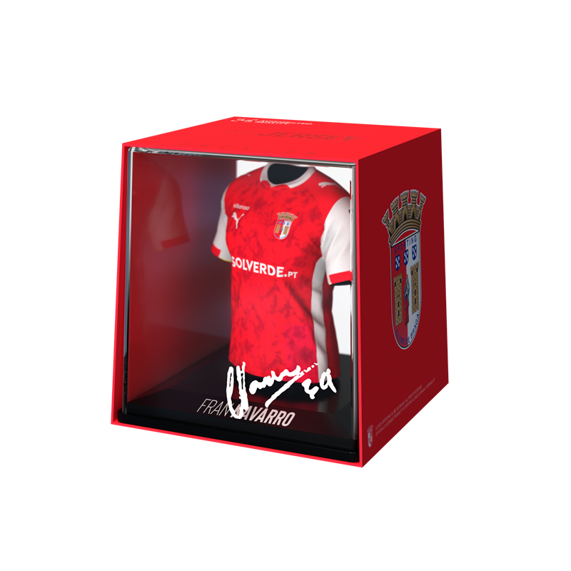 Figura My Jersey - Braga: Fran Navarro (Home 2025 / 2026)