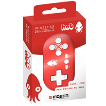Comando Indeca - Wireless Mini Controller (Multiplataforma) Vermelho