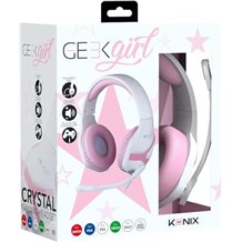 Headset Gaming Konix - Crystal (Multiplataforma)